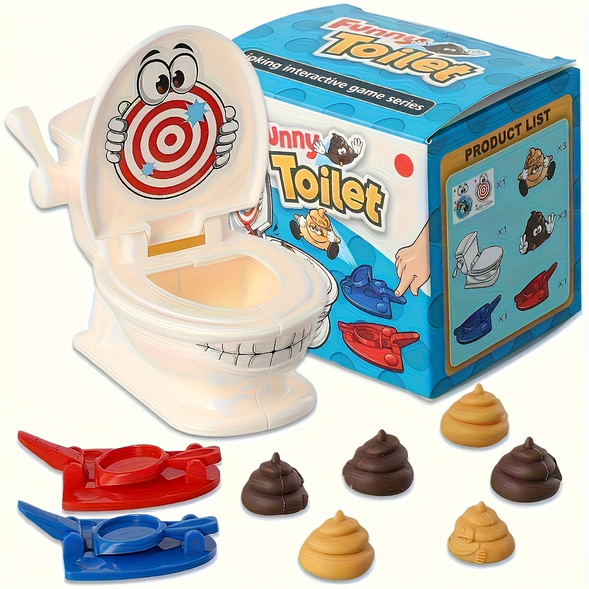 Mini Toilet Anti Stress Toys T - Party Games Indoor ulasan dan harga