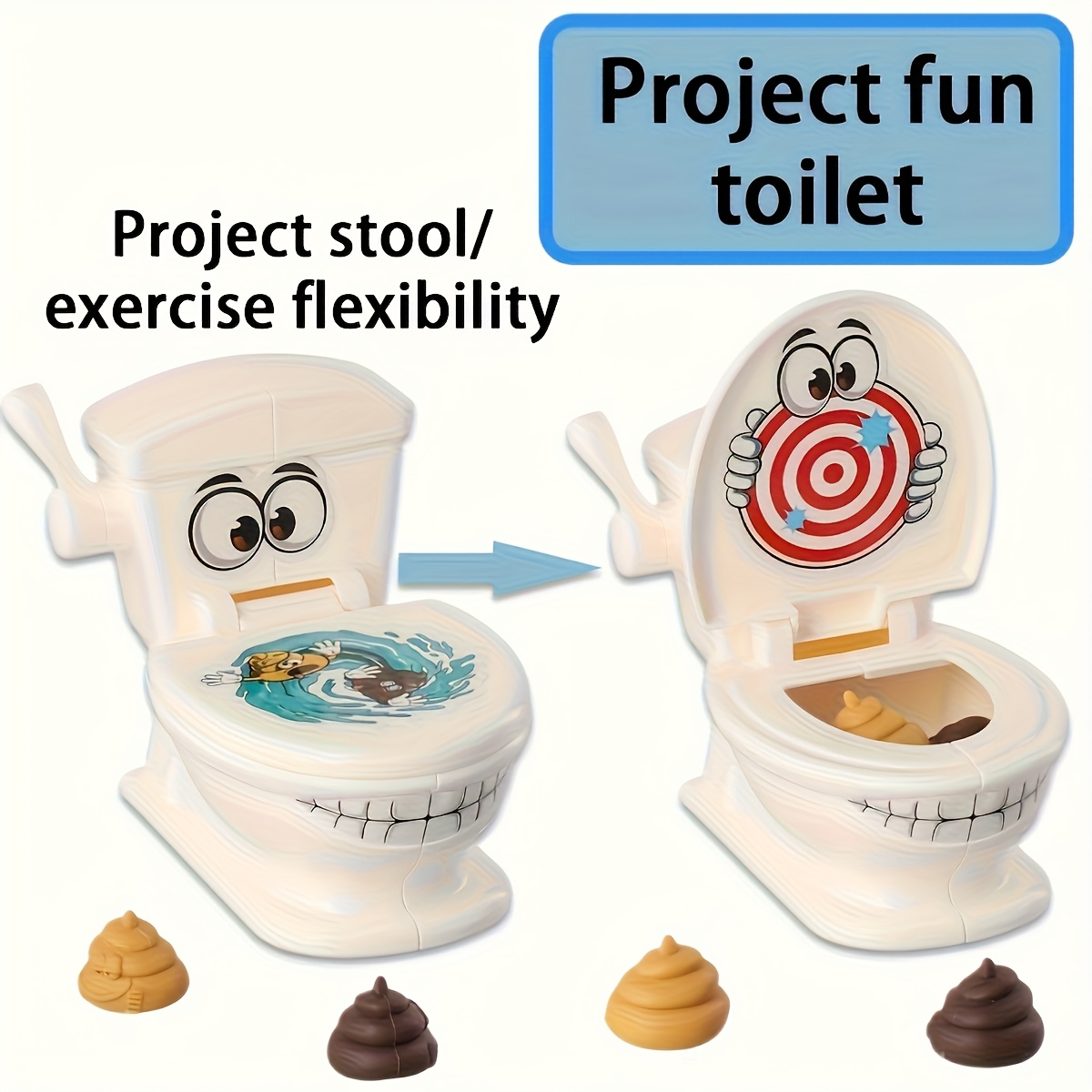 Mini Toilet Anti Stress Toys T - Party Games Indoor ulasan dan harga