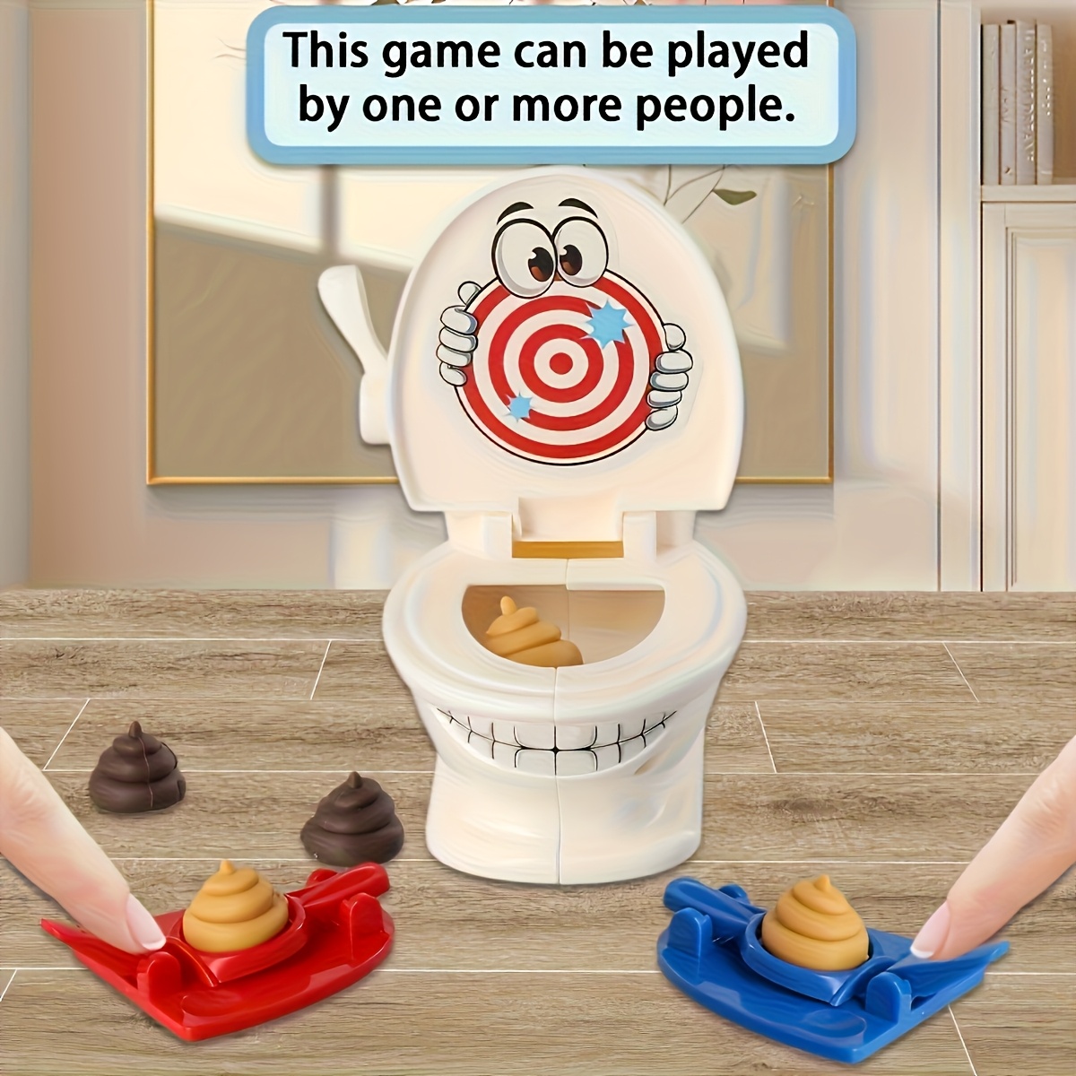 Mini Toilet Anti Stress Toys T - Party Games Indoor ulasan dan harga