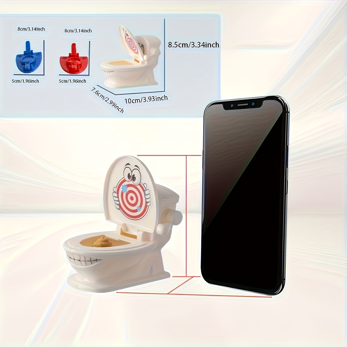 Mini Toilet Anti Stress Toys T - Party Games Indoor ulasan dan harga