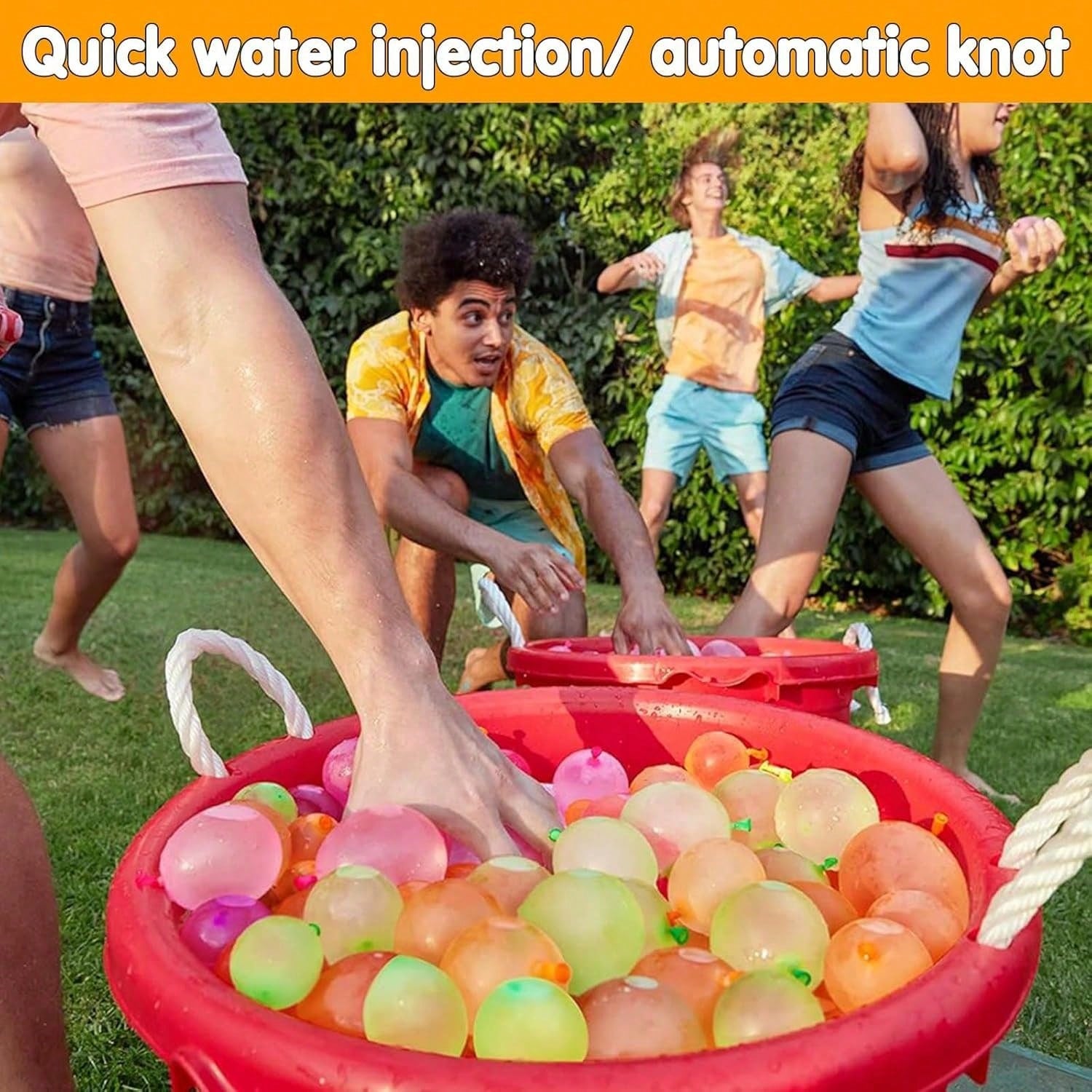 111 Water Balloons, Fast Spray - Party Games Bomb ulasan dan harga