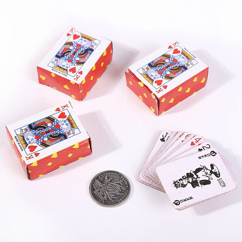 Mini Poker Playing Cards Cute  - Party Games Juegos De Mesa ulasan dan harga