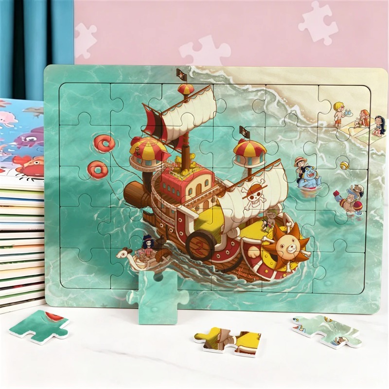 30pcs One Piece Puzzle Cartoon - Party Games At Home ulasan dan harga