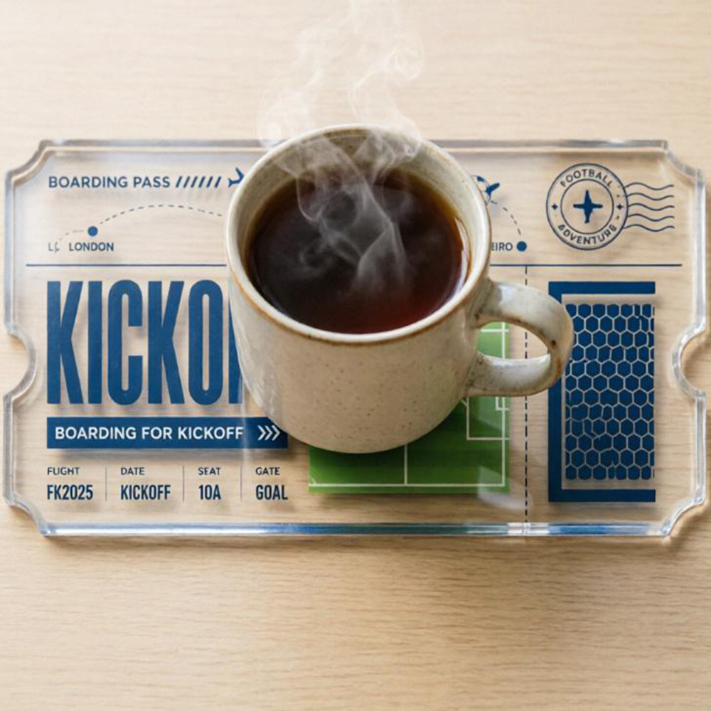 Soccer Travel Ticket Acrylic C - Party Games Game Pass ulasan dan harga