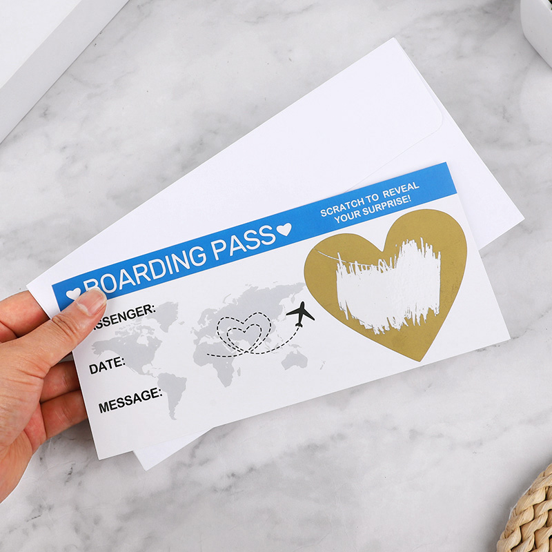 1Set Boarding Pass Theme Scrat - Party Games Game Pass ulasan dan harga