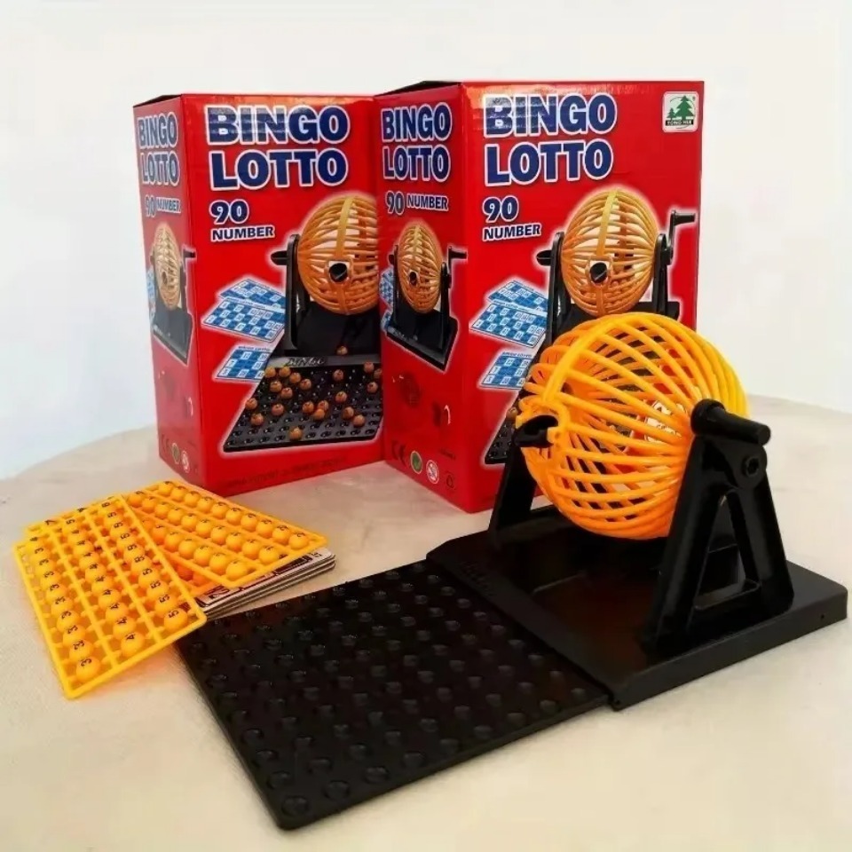 Deluxe Bingo Game Set with Cag - Party Games Juegos De Mesa ulasan dan harga