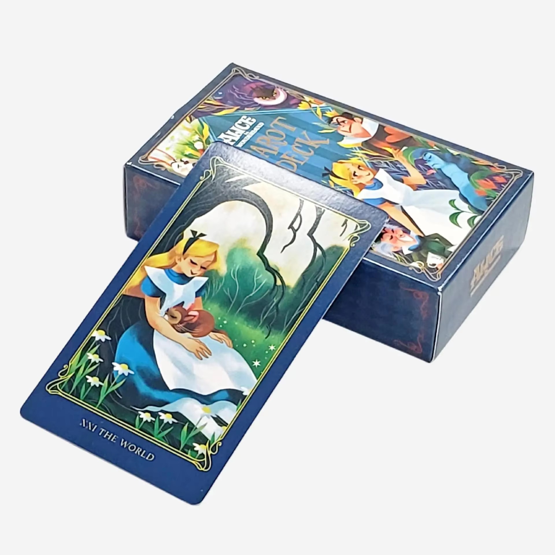 Alice in Wonderland Tarot Deck - Party Games Alice In Wonderland ulasan dan harga