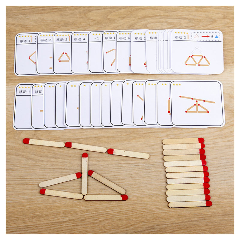 Montessori Matches Puzzles Gam - Party Games At Home ulasan dan harga