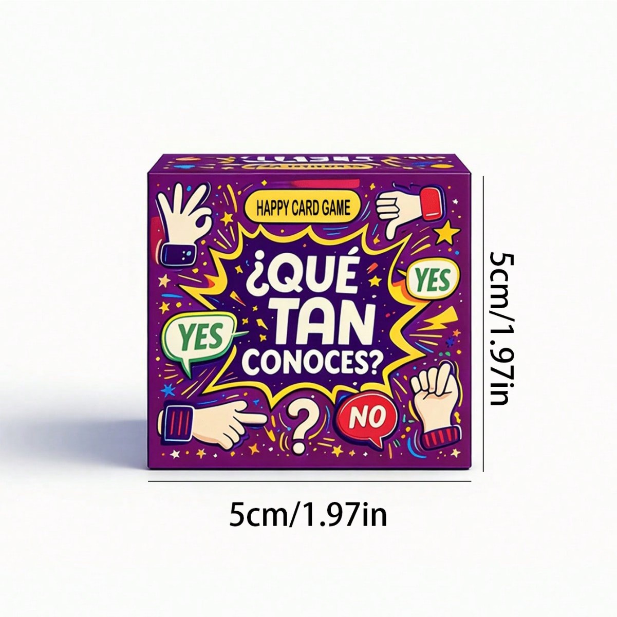 Spanish Mini 5cm Game Card Bie - Party Games In Spanish ulasan dan harga