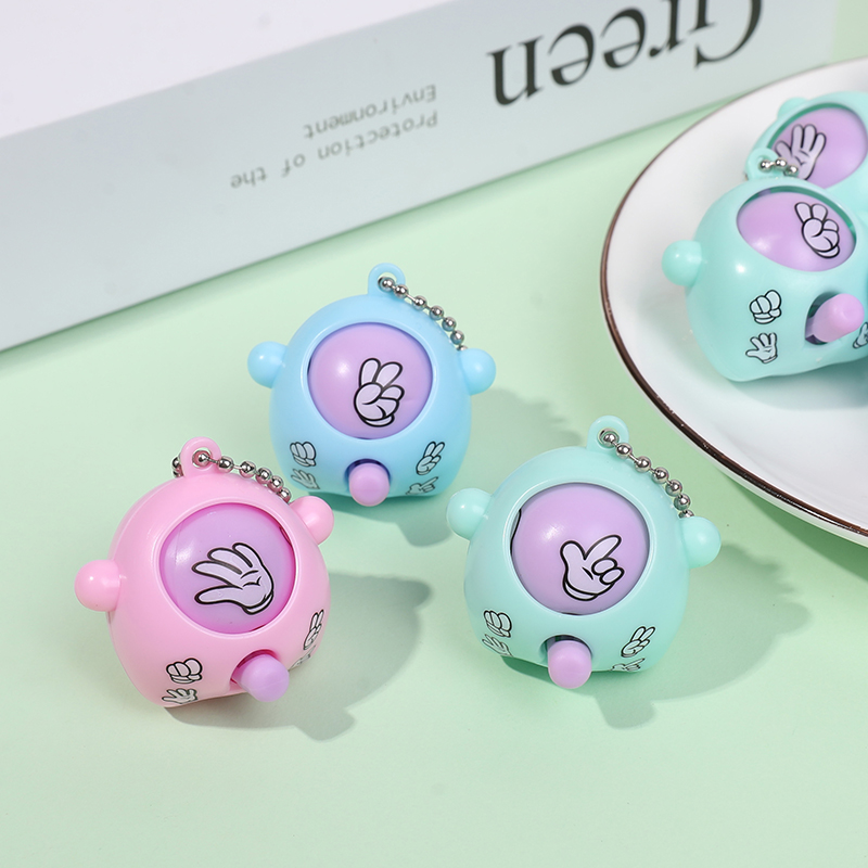 10pcs Mini Rock Paper Scissors - Party Games Egg ulasan dan harga
