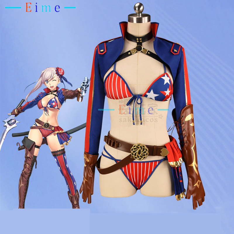 FGO Saber Cosplay Costume Miya - Party Games Summer ulasan dan harga