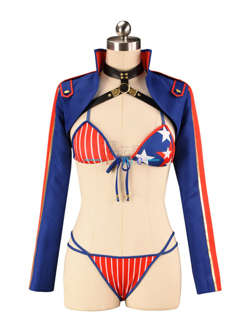 FGO Saber Cosplay Costume Miya - Party Games Summer ulasan dan harga