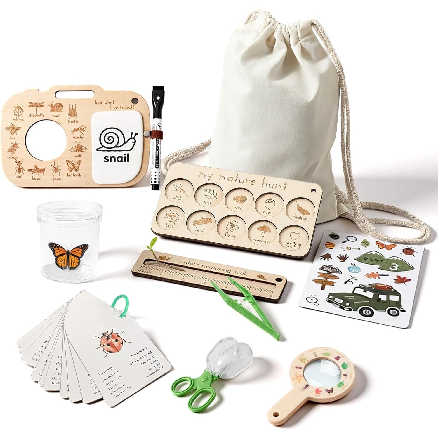Bug Catcher Kit for Kids with  - Scavenger Hunt Card ulasan dan harga