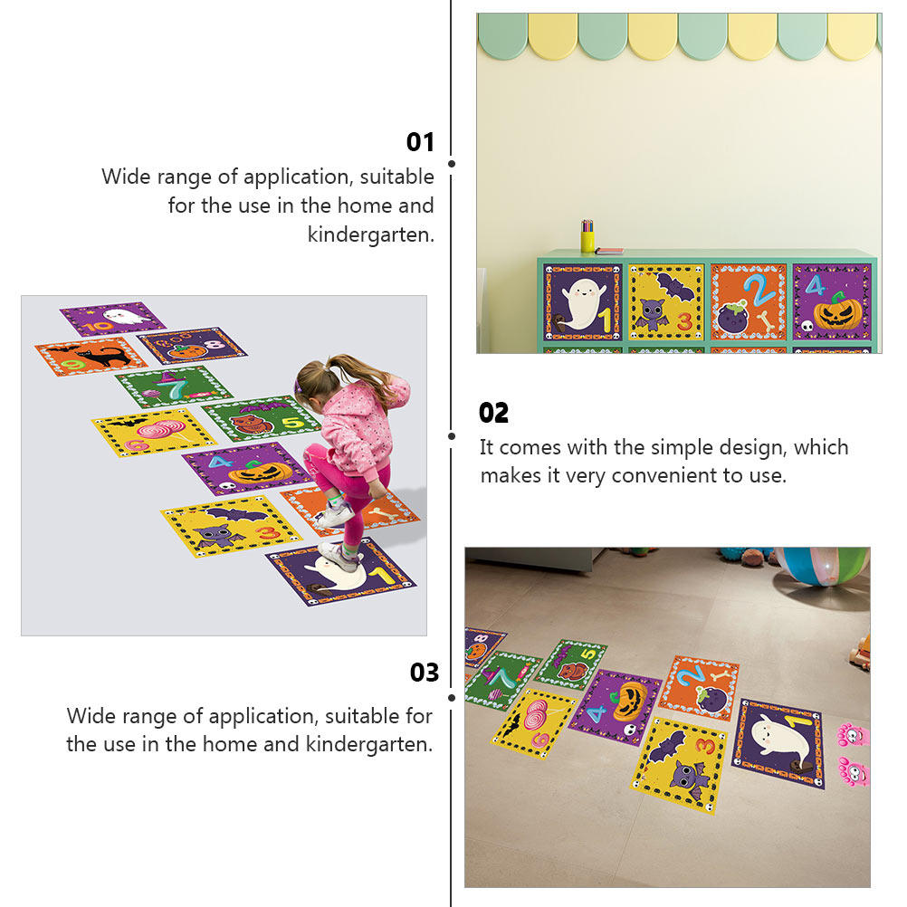 Hopscotch Floor Stickers PVC D - Party Games Simple ulasan dan harga