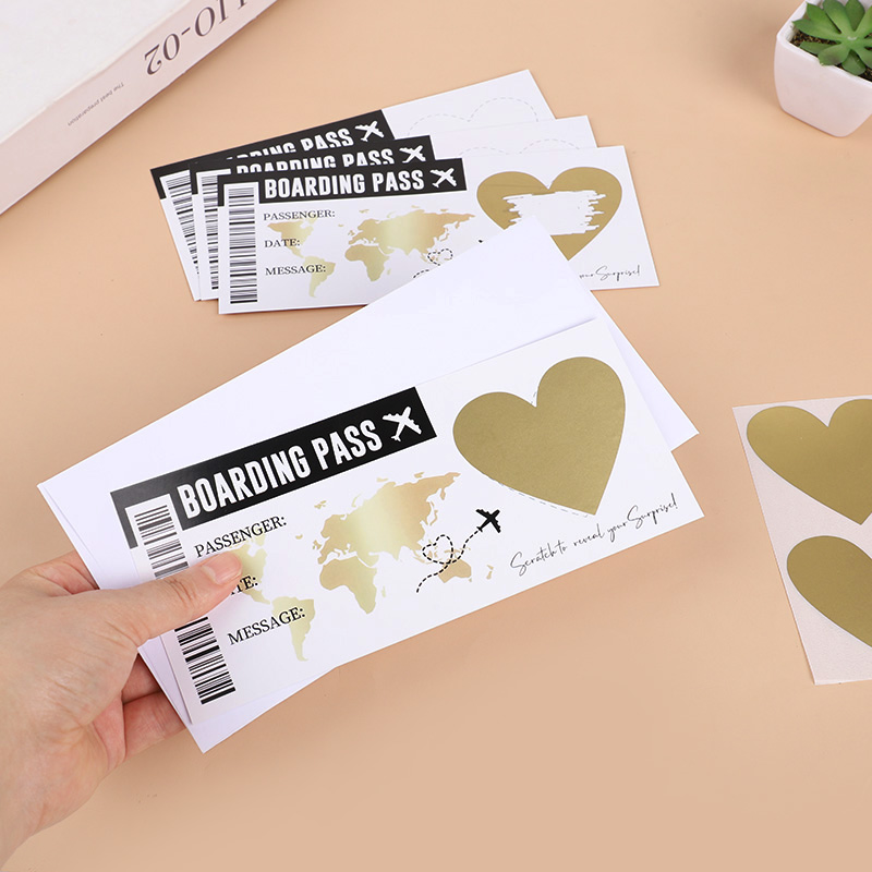 5Sheets Boarding Pass Scratch  - Party Games Game Pass ulasan dan harga