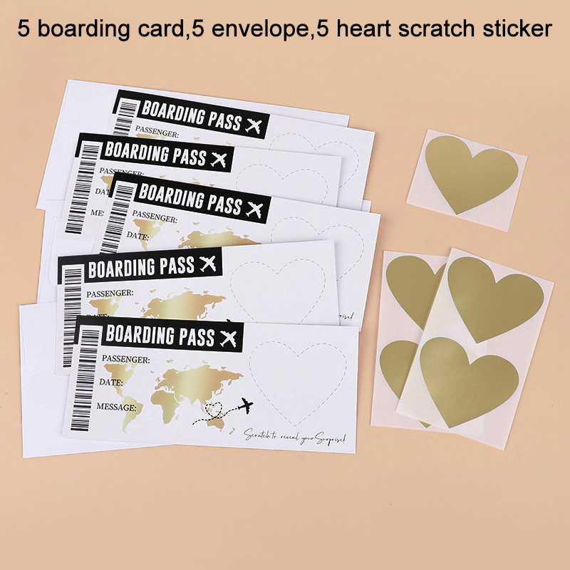 5Sheets Boarding Pass Scratch  - Party Games Game Pass ulasan dan harga
