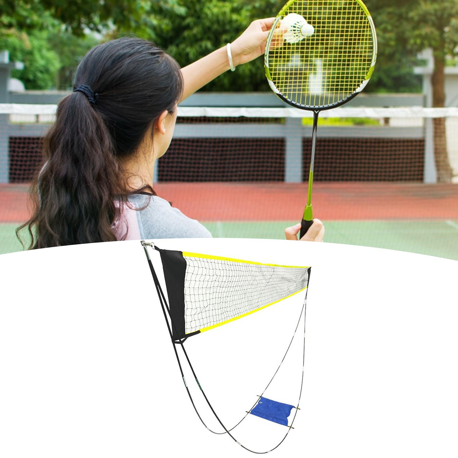 Portable Badminton Net Tennis  - Badminton Set Garden ulasan dan harga
