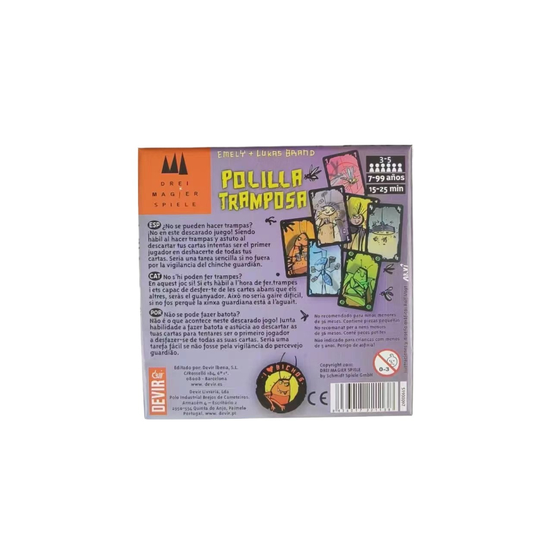 Spanish Mogel Motte Polilla Tr - Party Games In Spanish ulasan dan harga