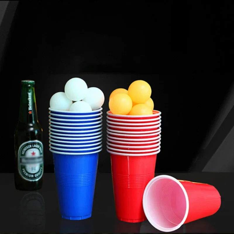24Pcs/set Disposable Cup Plast - Party Games Jenga ulasan dan harga