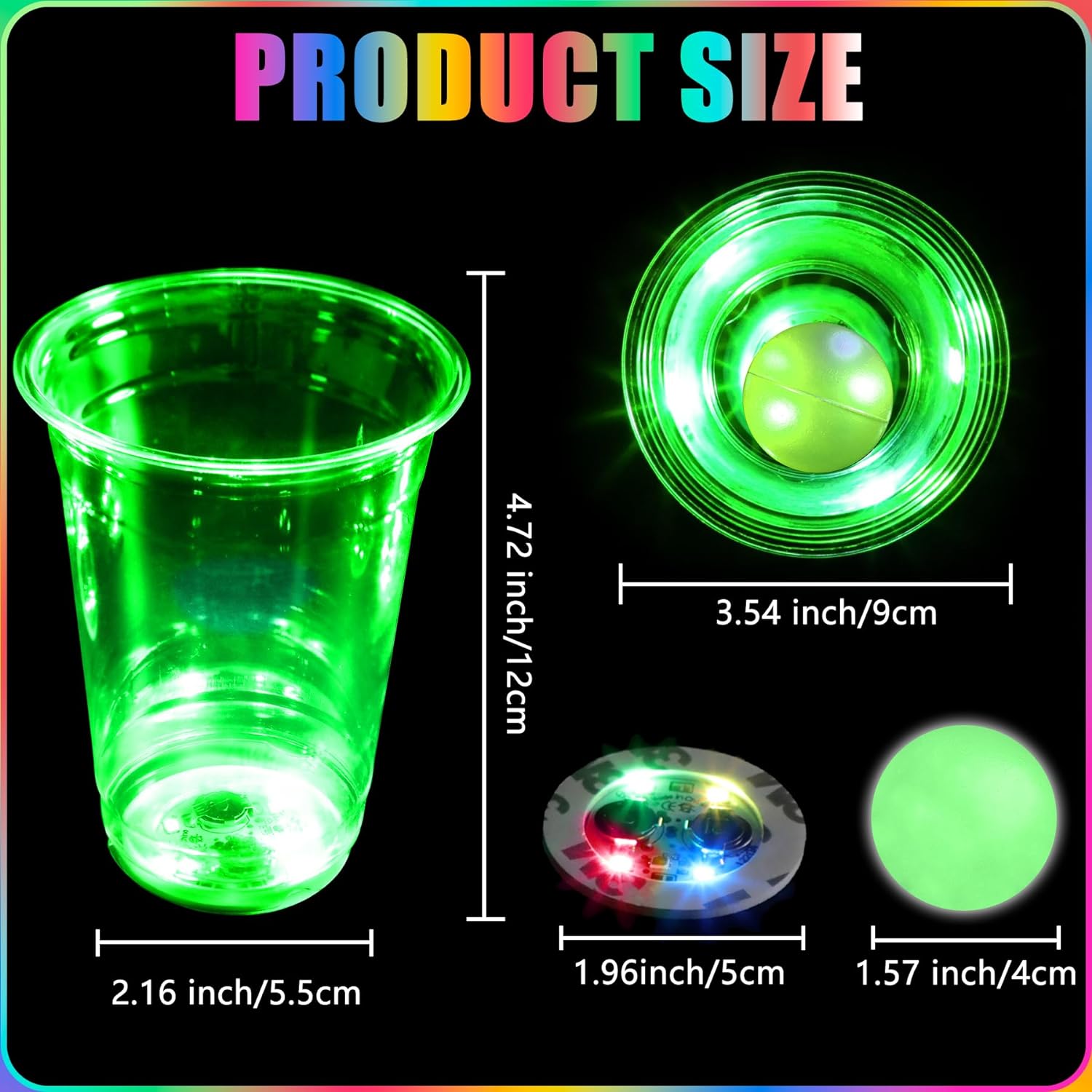 Glowing Party Beer Pong Game L - Party Games Jenga ulasan dan harga