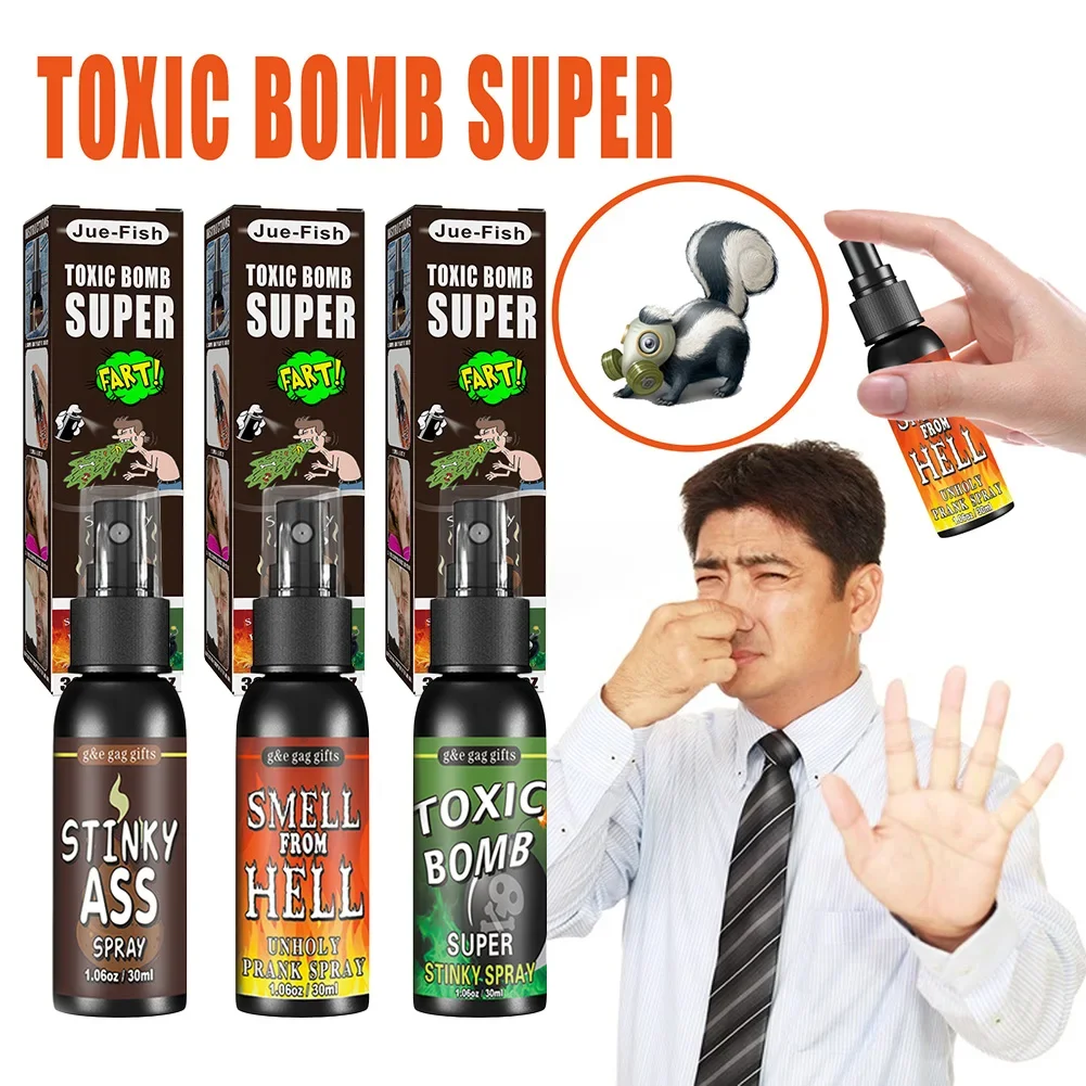30ml Fart Gag Spray Prank Joke - Party Games Bomb ulasan dan harga