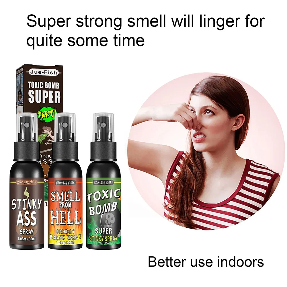 30ml Fart Gag Spray Prank Joke - Party Games Bomb ulasan dan harga