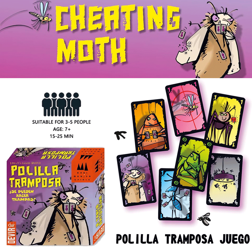 Polilla Tramposa Board Games T - Party Games Juegos De Mesa ulasan dan harga