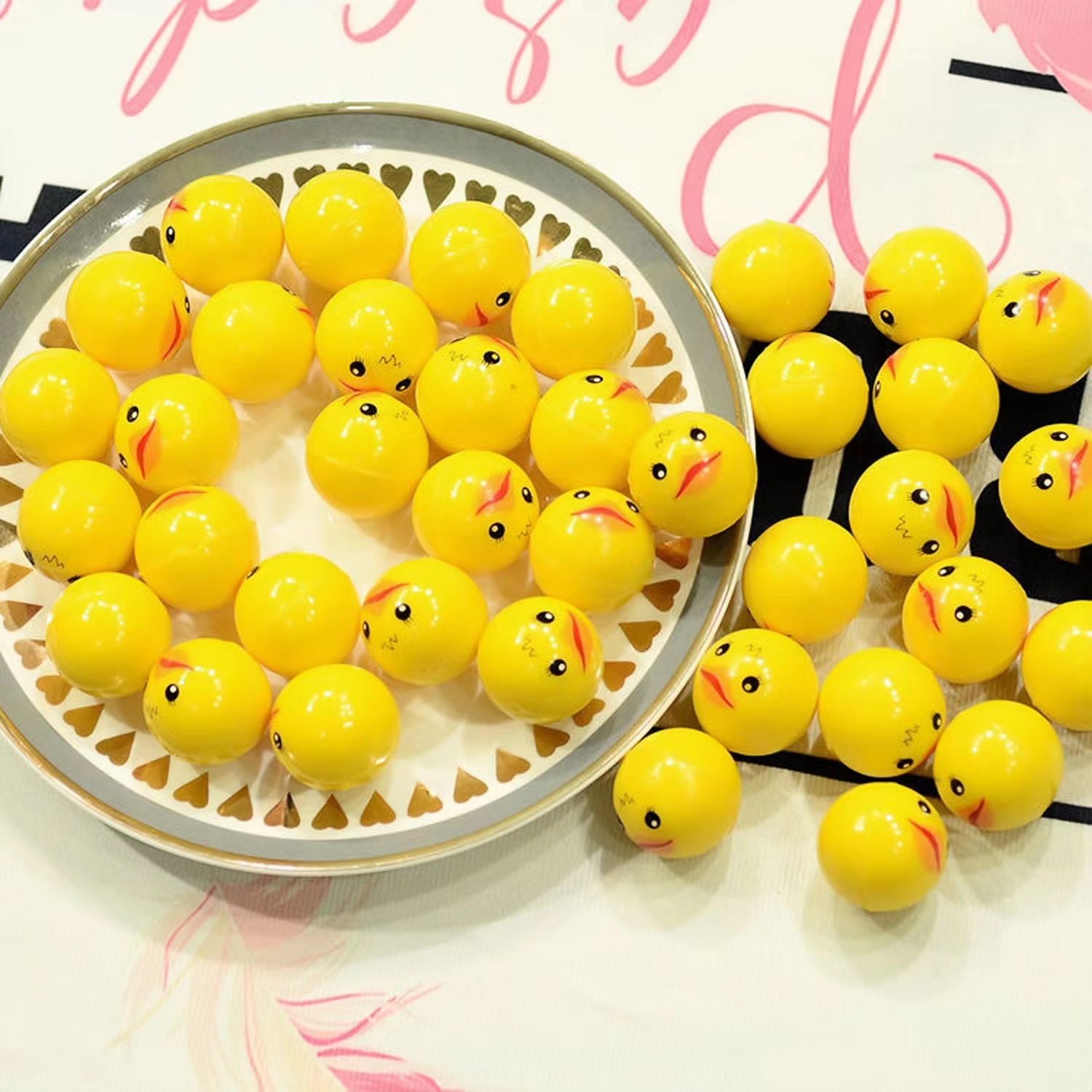 32mm Bouncing Balls Plastic Ba - Party Games Egg ulasan dan harga
