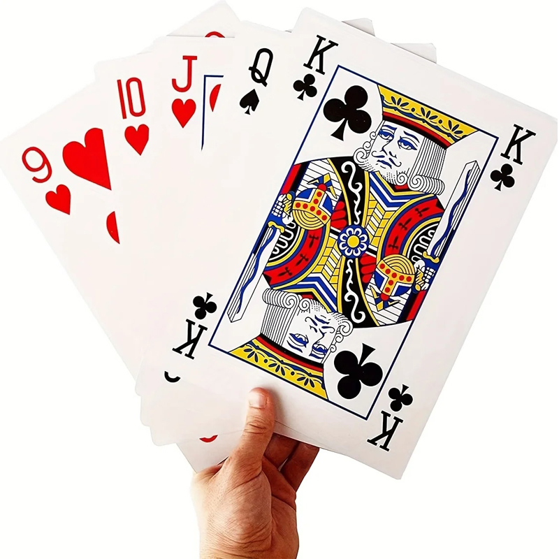 Oversized Playing Cards Jumbo  - Party Games Juegos De Mesa ulasan dan harga