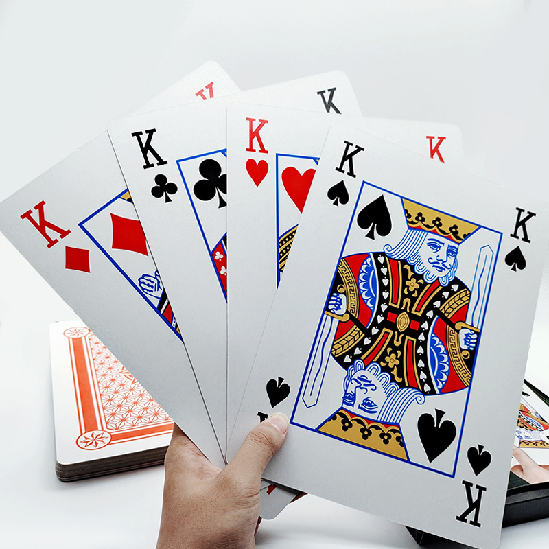 Oversized Playing Cards Jumbo  - Party Games Juegos De Mesa ulasan dan harga