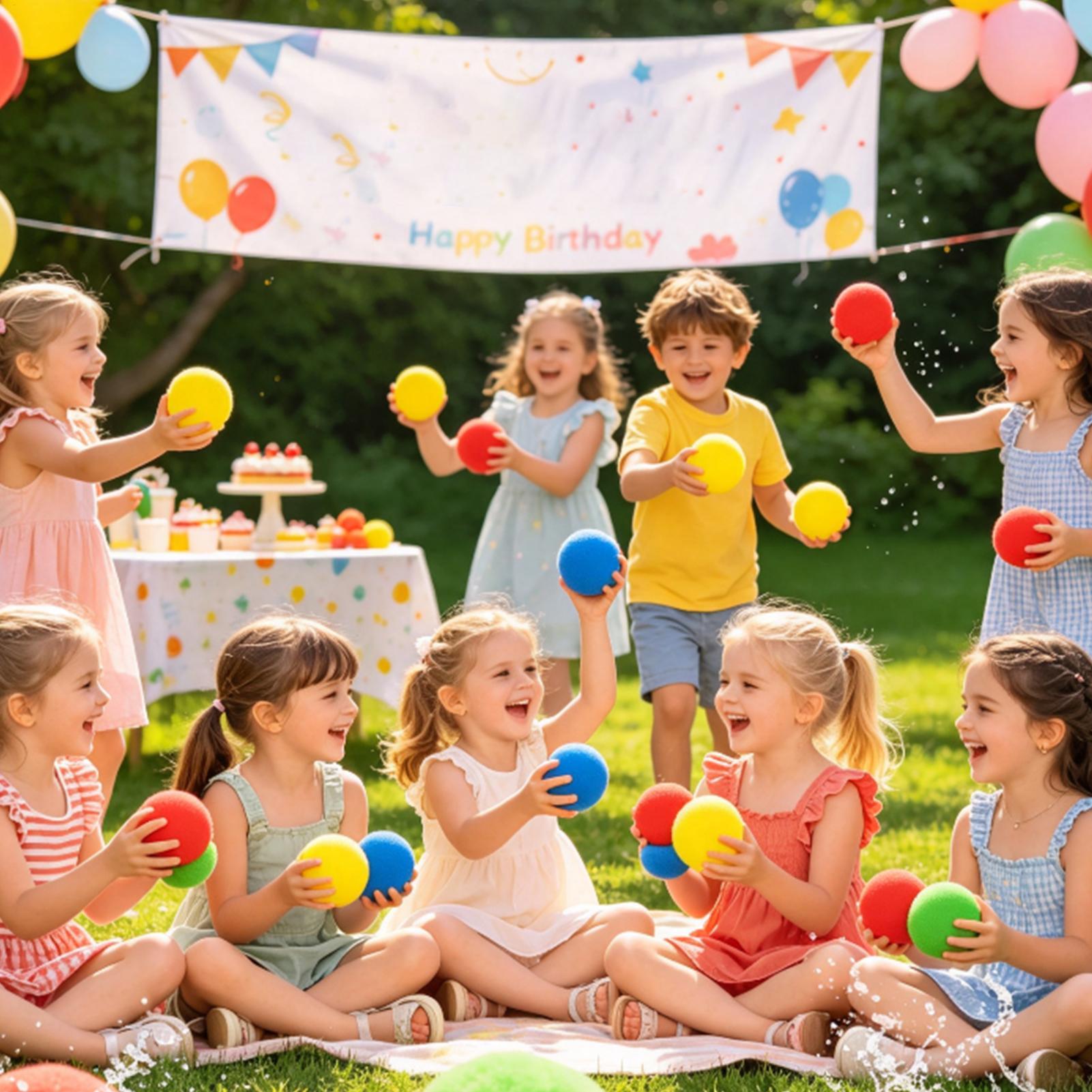 Water Splash Balls 100 Pieces  - Party Games Bomb ulasan dan harga