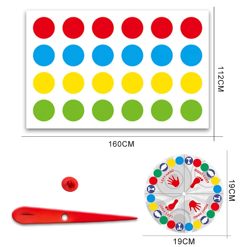 Hot-Selling Twister Game, Clas - Party Games For 7 People ulasan dan harga