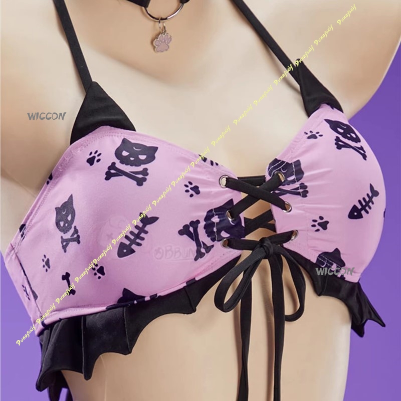 Jirai Kei Women Sexy TwoPieces - Party Games Summer ulasan dan harga